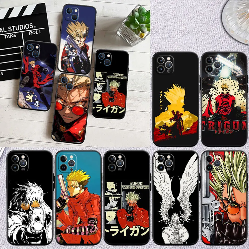 MI38 Trigun stampede Phone Case for Samsung Galaxy A11 A12 A13 A15 A52S A53 A55 A56 A70 A71 A72 A73 F06 F16 F56 S10 Plus S10e