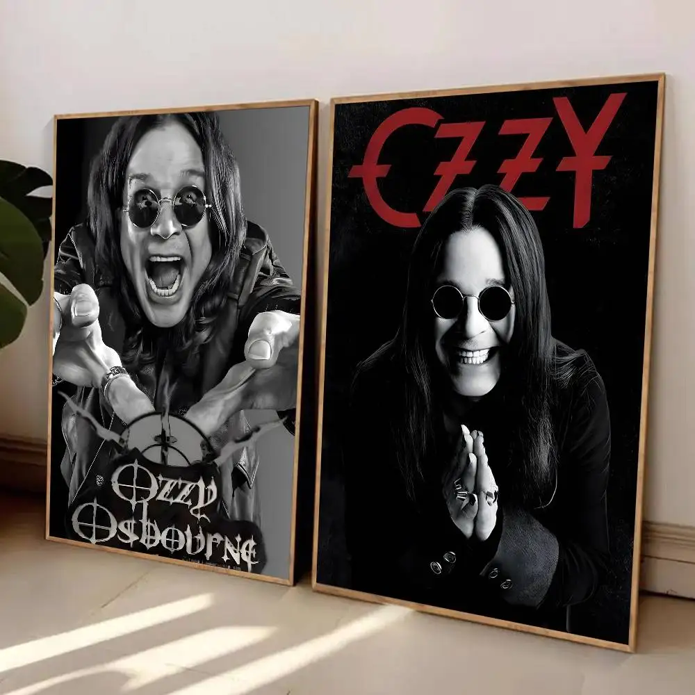 ملصق Rest Prince of Darkness O-Ozzy Osbourne Black Sabbath ملصق عالي الوضوح ديكور ذاتي اللصق لغرفة المعيشة