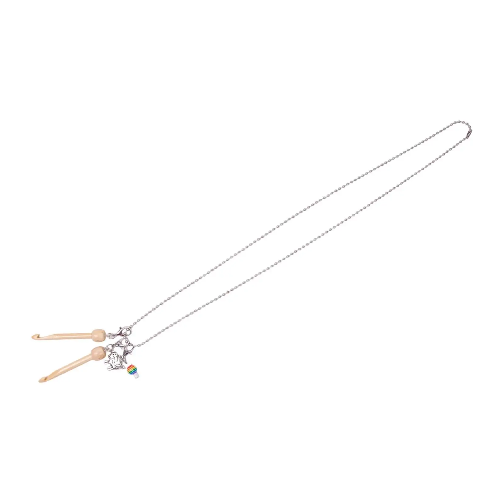 Mini Crochet Hook Compact Hanging Neck Cute Portable for Thread Trimming DIY