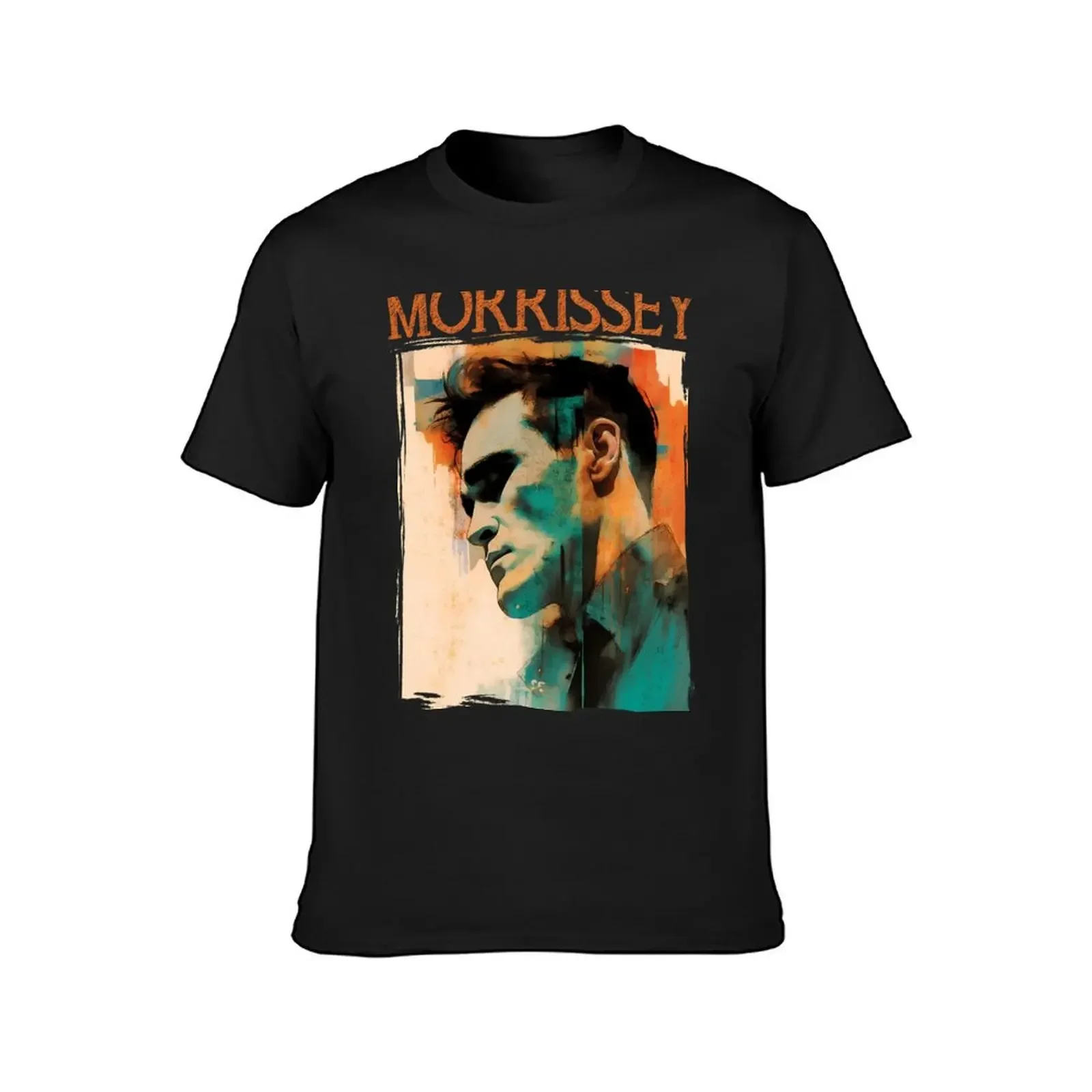 morrissey 80s 90s moz illustration art work T-Shirt shirts graphic tees oversized t shirt Men's t-shirt