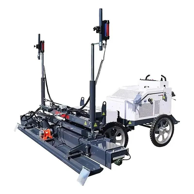 For Commercial Building Laser Screed Concrete Floor Leveling Machine Walk Behind Vibratory Screed for Office Floor Work