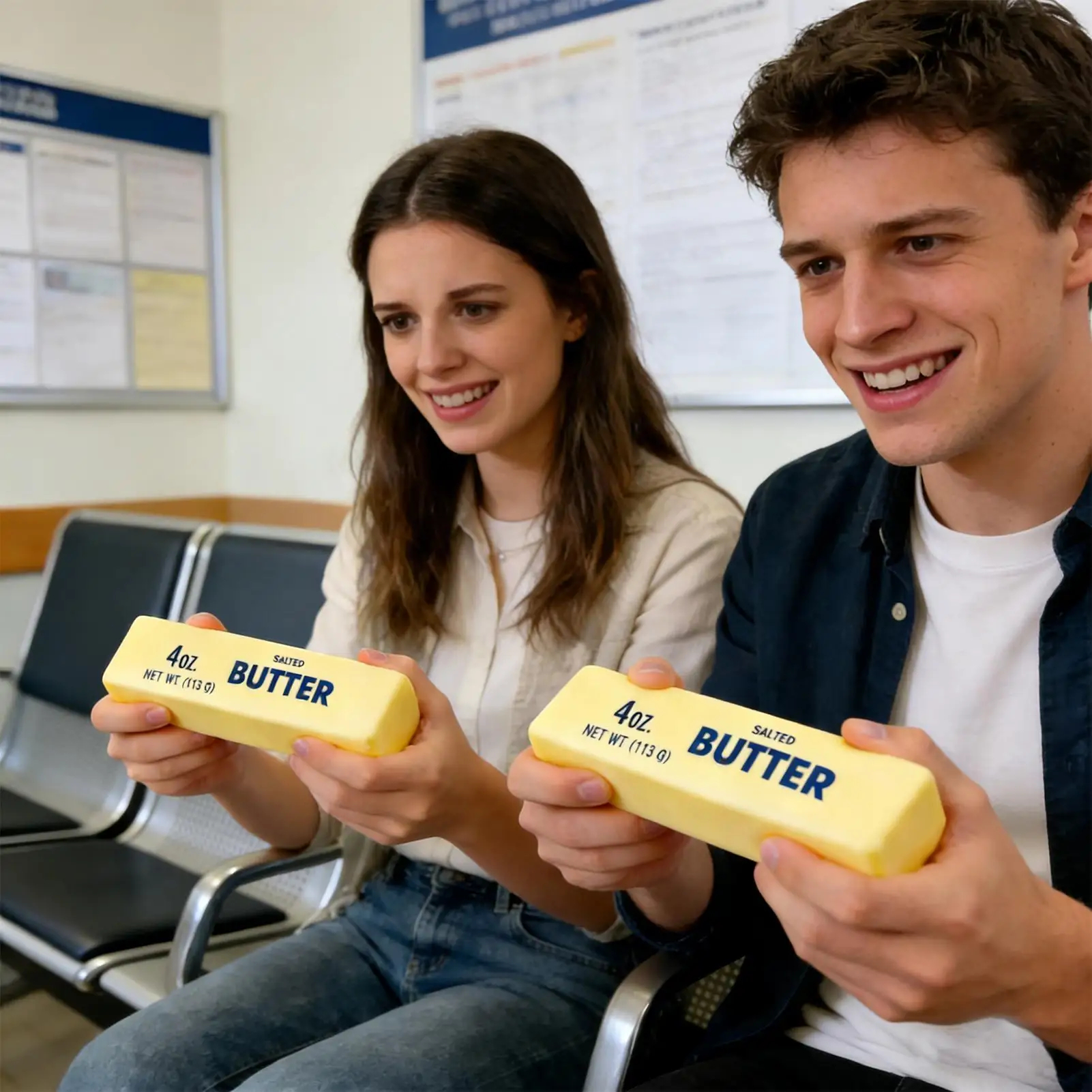 1PC Antistress Butter Stick Stress Anxiety Relief Fidget Toys Slow Rising Squishy Squeeze Elastic Cheese Stick Prank Toys