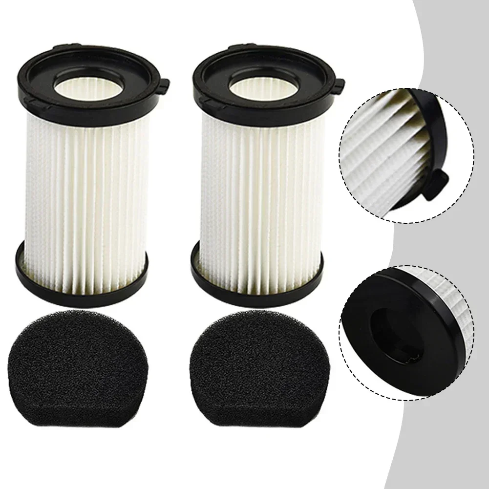 2 Pack Filter Replacement For SINCHER SCV06 For Iwoly AKV8 Vacuum Easy To Replace 2 Filters, 2 Sponges