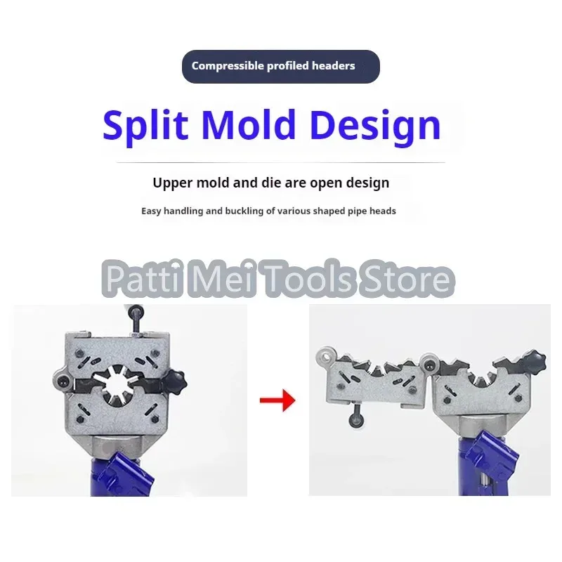 مجموعة أدوات تجعيد خرطوم تكييف السيارات العالمية يدوية خفيفة الوزن لأداة خدمة تكييف الهواء لتجعيد أنابيب التكييف