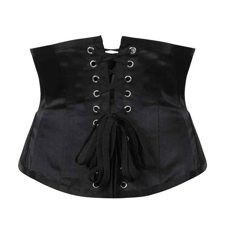 Corset Underbust Bustier Sexy Waist Cincher Vintage Corselet Top Women Corsets Gothic Plus Size Victorian Costume Lingerie