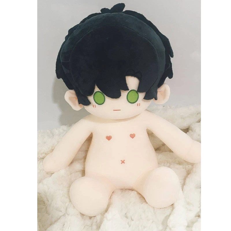 Pre-sale Chinese Game Love And Deepspace 40cm Plush Naked Dolls Qi Yu Li Shen Shen Xing Hui Plushie Doll Toy Figurine Models