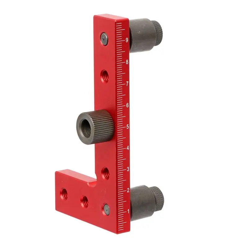 Aug. Self-Centering Dowel Jig Line Scriber Dowel Jig Square Center Finder Wood Working Tool A