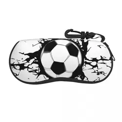 Calcio Super Shot Ball Wall Breaker Shell custodia per occhiali donna uomo Cute Football Pattern custodia per occhiali custodia per occhiali da sole