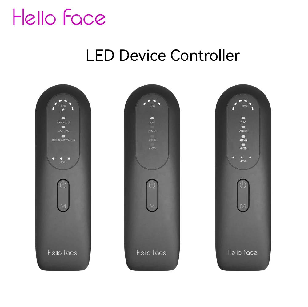 Controlador Hello Face: Compatible con Cinturón LED L120, Máscara LED M500/M500S y Máscara L6