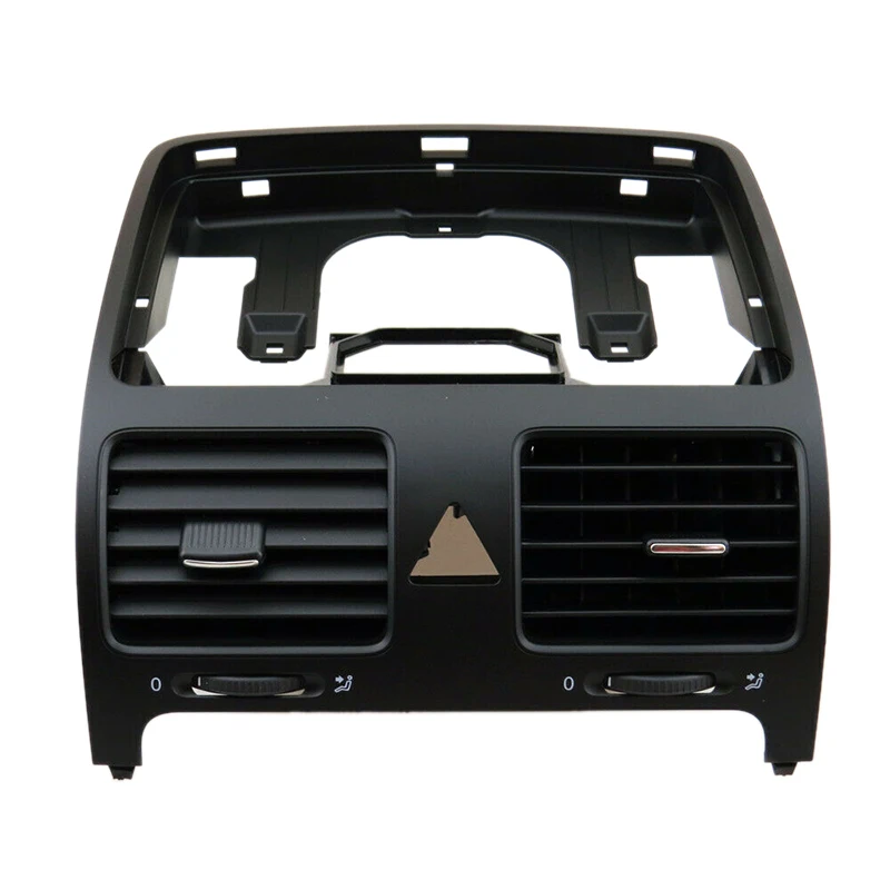 Black Front Central Dashboard Air Outlet Vent for MK5 1KD819728