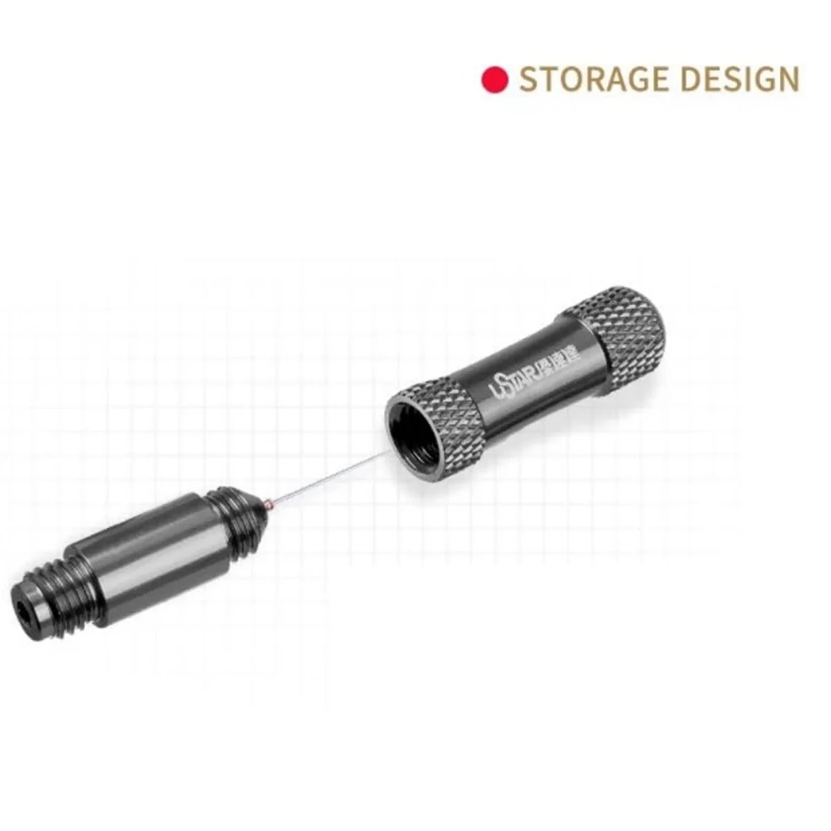 A44TMini Metal Glue Applicator Needle for Hobby, Craft, Model and Small Part Dispensing