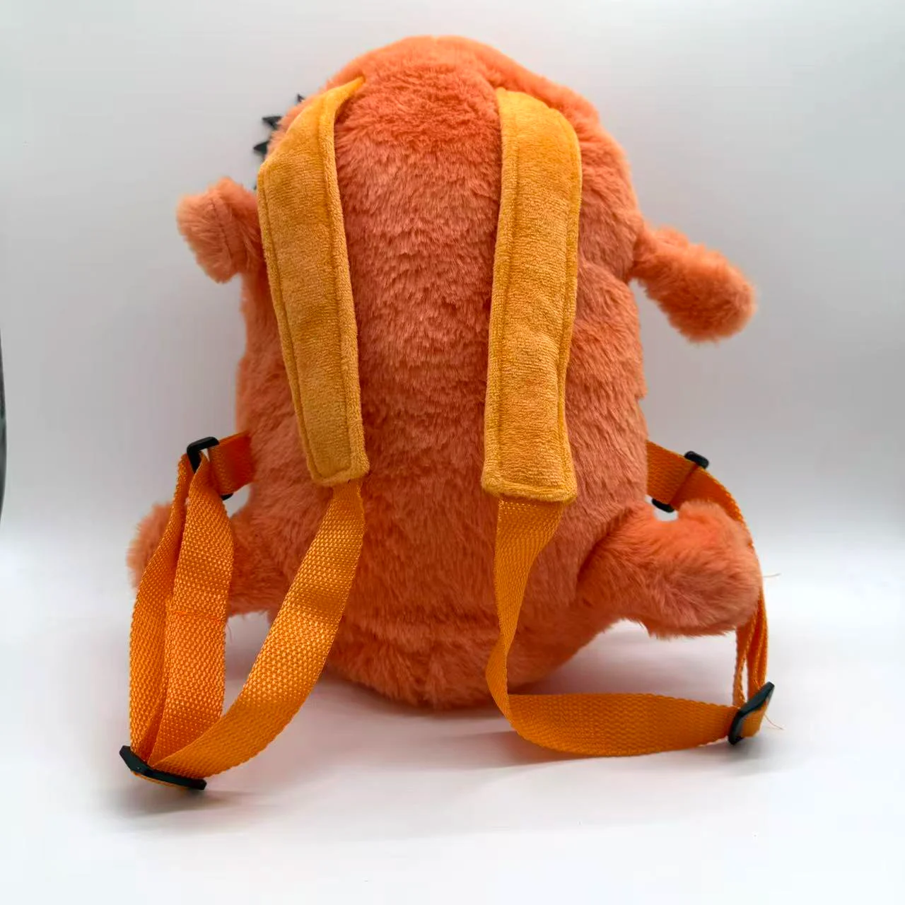 Kawaii Chainsaw Man Pochita Plush  Slipper Pochita Peluche Schoolbag  Stuffed Soft Backpack Adult Kids Plushie Gift
