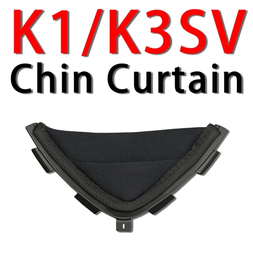 Imagen 2 del producto Cortina de barbilla para Shoei X14 Z7 X15 Z8 GT AGV K5 K5S K3SV K1 Neo Qualifier HJ26 casco accesorios para cascos de motocicleta