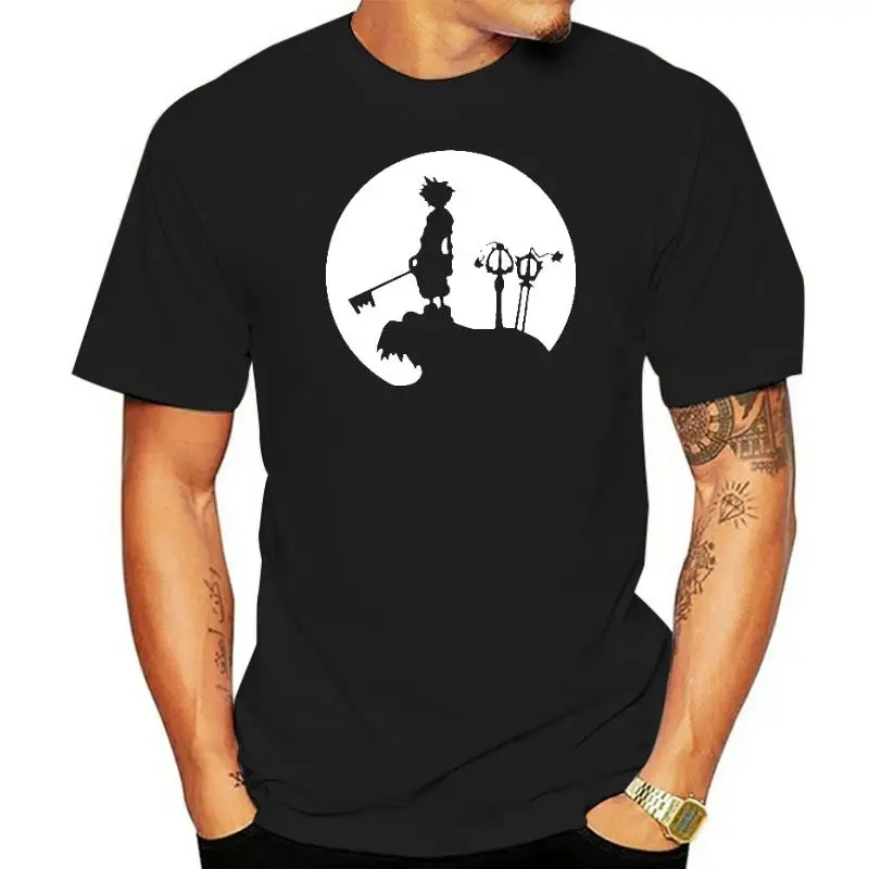 Sora inspired Full Moon Silhouette Tshirt men t shirt