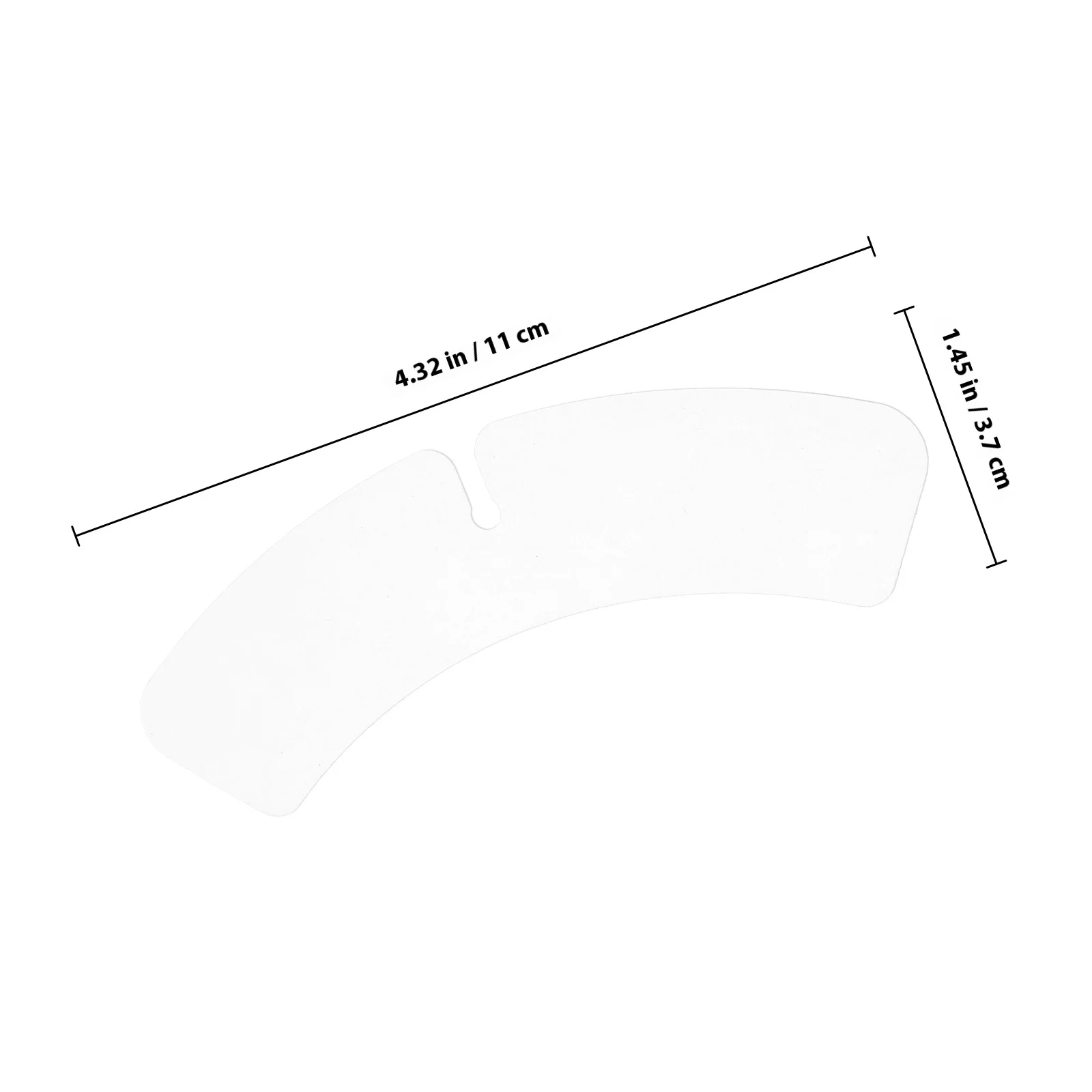 100 szt. Podpórki do kołnierzy męskich i damskich koszul, plastikowe wkładki do kołnierzy, wygiętki, akcesoria do mundurów