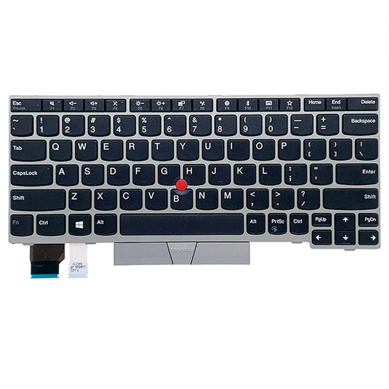 

YY+For Lenovo L13 Gen1 L13 Yoga Gen 1 Laptop English Keyboard Silver 01YP880