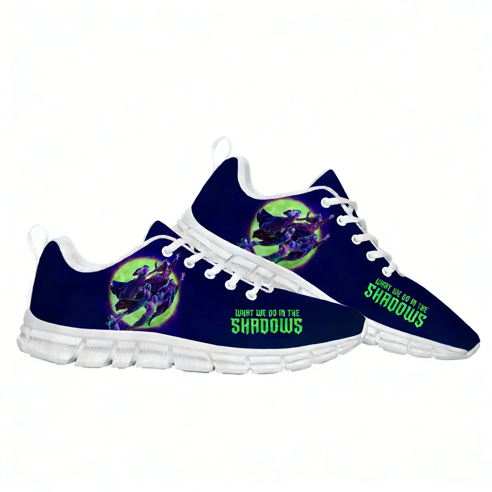 What We Do in The Shadows Sneakers Mens Womens Teenager Customized Sports Shoes High Quality Fashion Pattern Print Custom Shoes