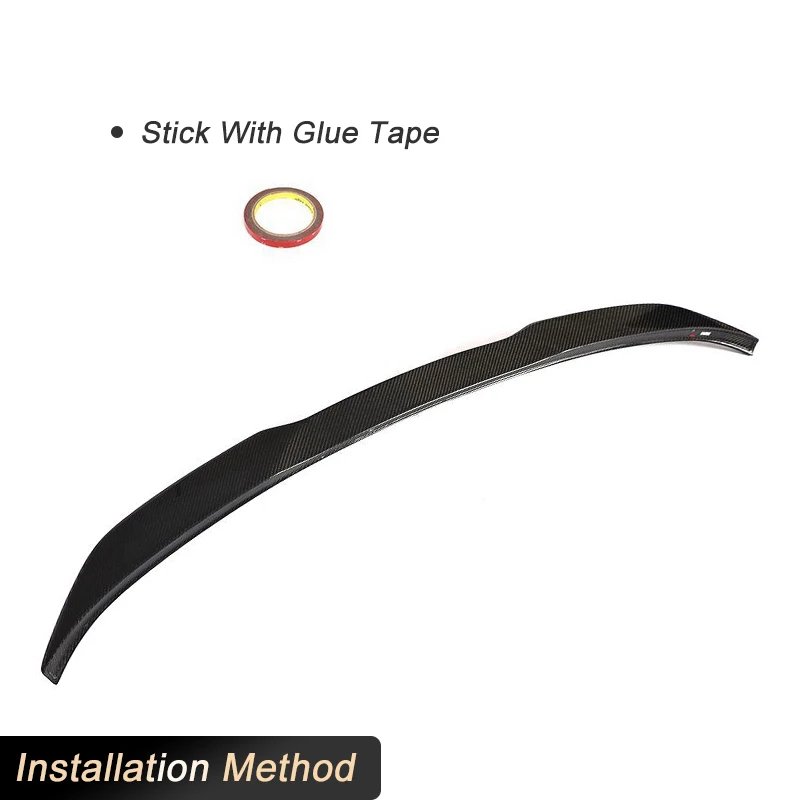 

Carbon Fiber Car Rear Trunk Spoiler Wings for BMW X6 G06 X6M Utility 4-Door 2020-2022 Racing Rear Spoiler Tail Boot Wing Lip