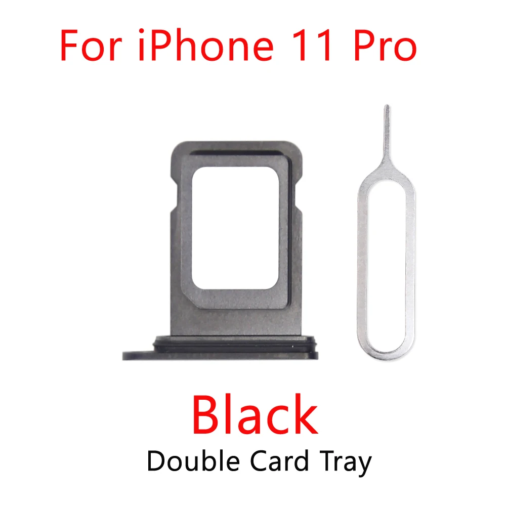 Replacement Sim Card Holder for iPhone 11 Pro/iPhone 11 Pro Max Sim Card Tray Holder Slot