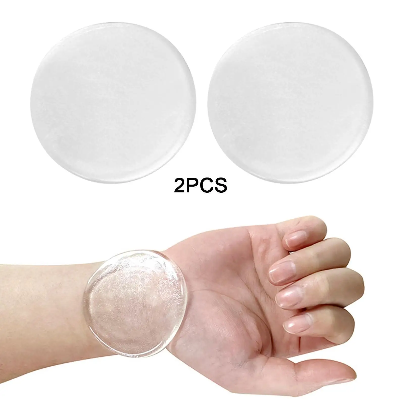 2x Ankle Pads Transparent Ankle Cushion Pads for Hiking Boots Ice Skating
