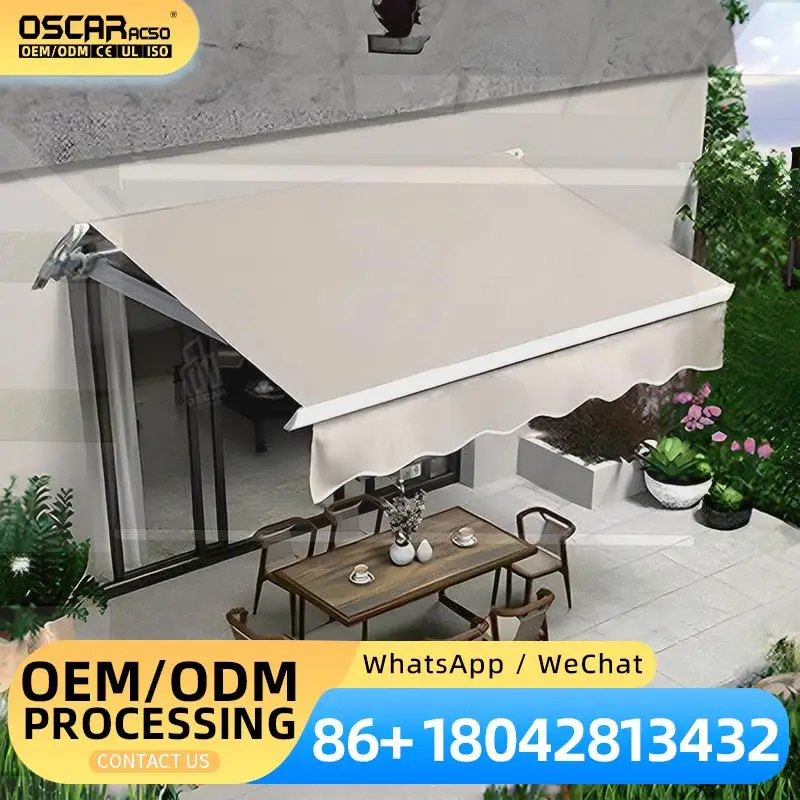 Outdoor Sliding  Event Tent Canopy for Garden Patio Picnic Retractable Awning