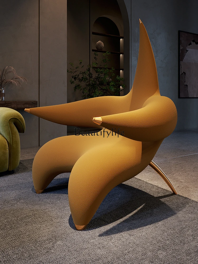 Italian Single-Seat Sofa Chair Starfish Design Leisure Chair