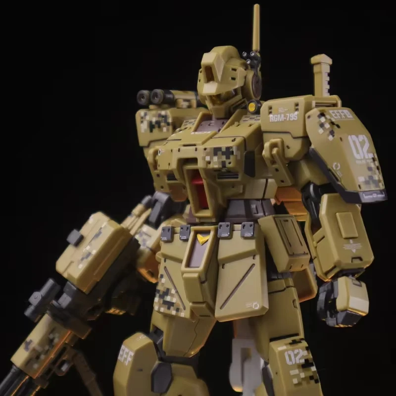XFS HG GTO RGM-79S GM المتقشف التجمع نموذج 1/144 الصحراء نوع عدة المتقشف عمل أرقام روبوت Mecha البلاستيك لعبة مجسمة الهدايا
