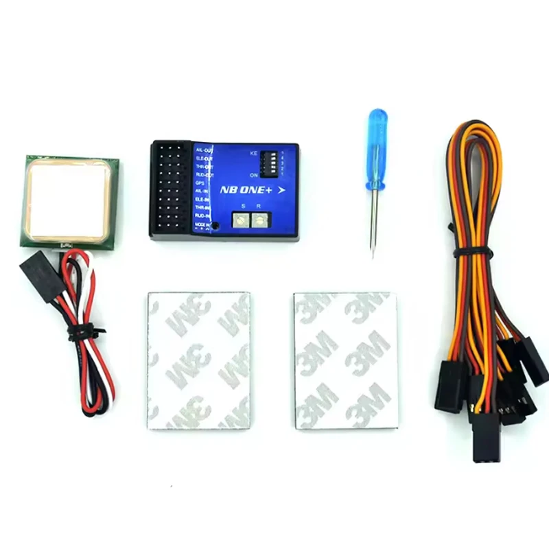 NB One 32 Bit Flight Controller Built-in 6-Axis Gyro with Altitude Hold Mode for FPV Fixed Wing RC Airplane Controller Accessory