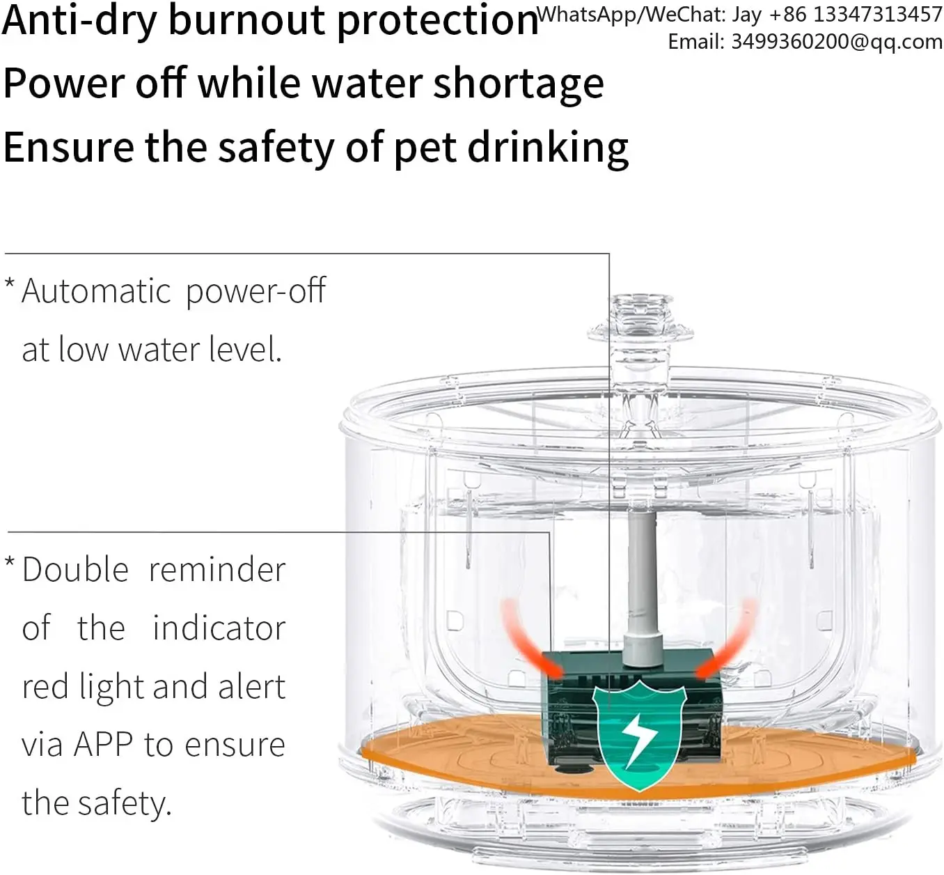 Catlink AI Smart Pet Water Fountain Ceramic Cat Drinking Fountain With Multi-cat Recognition Drinking Report In App