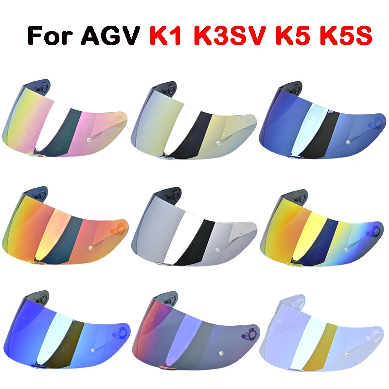 

Motorcycle Helmet Visor for AGV K5 K3SV K1 K5S Uv Protection Full Face Helmet Shield High Strength Lens Casco Moto Accessories