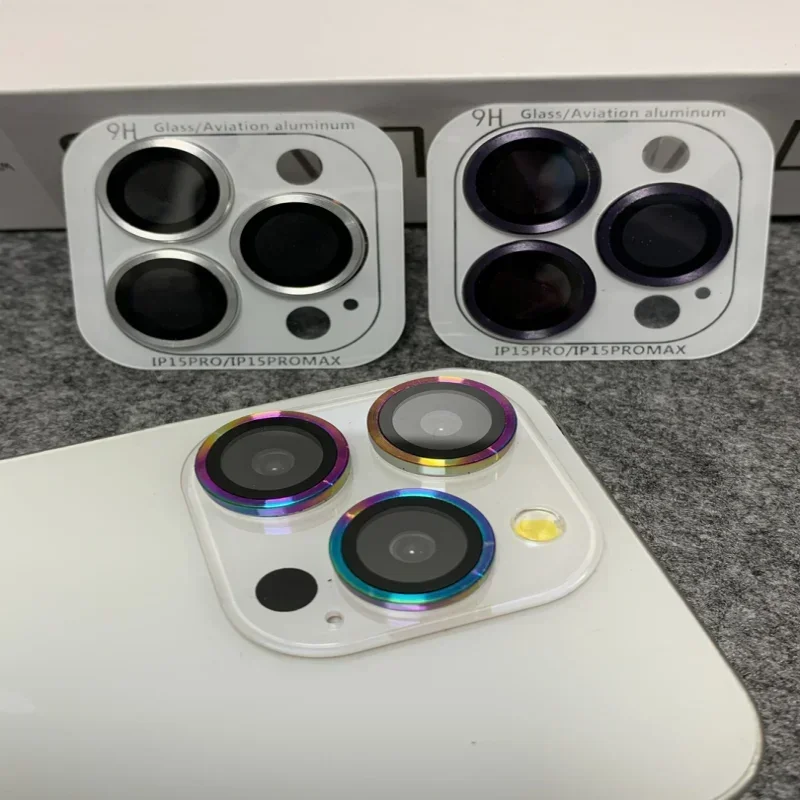 3-2Pcs Positioning Camera Lens Protector For IPhone 15 16 17 Pro Max 14 15 Plus 12 13 Mini 17Air Glass Protection Film Accessory