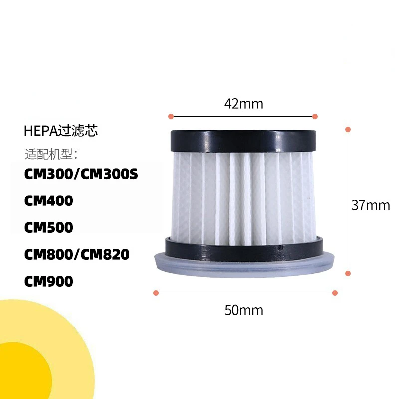 For Delmar mite removal instrument accessories, suitable for CM300/400/500/800/900 filter element Hypa filter