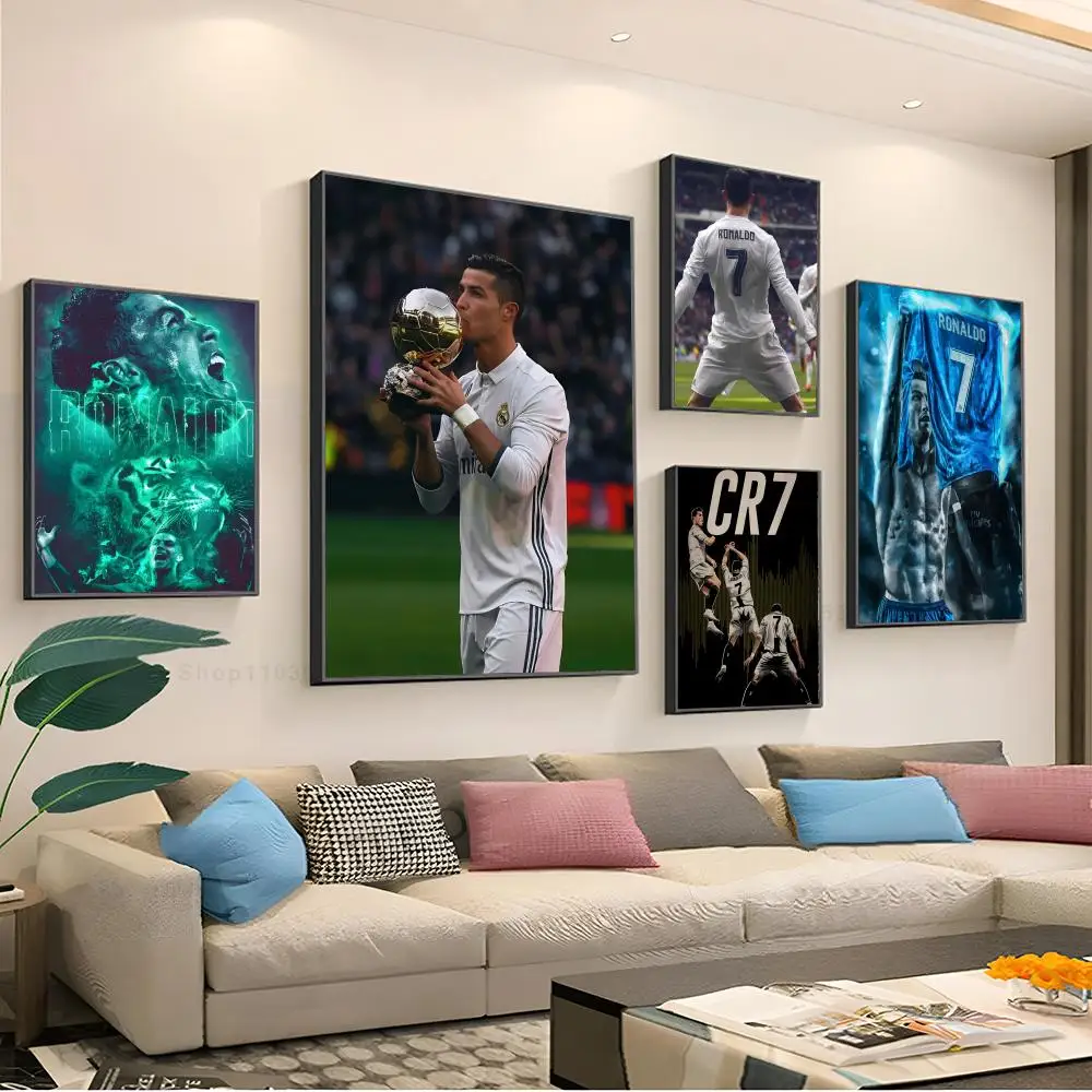 

Funny Football Poster Paper Print Home Living Room Bedroom Entrance Bar Restaurant Cafe Art Painting Decoration