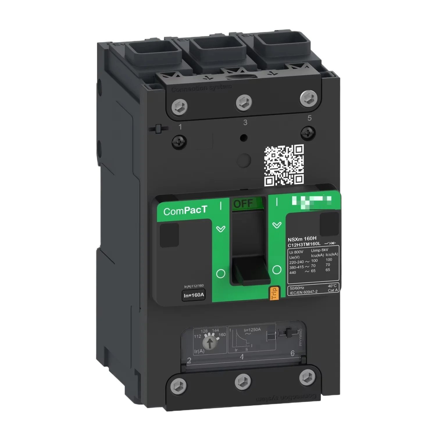 Schnei Electric NSXm F Compact Plastic Circuit Breaker (36 KA 415 VAC) 3P 3D 25 TMD Trip Unit Industrial & Household Use