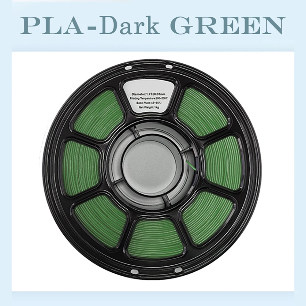 Tideboom 3D PLA/PETG-filament 1,2KG Hoge snelheid 3D-printerfilament Hoge stroomsnelheid Mat effect 3D-printen Mateial Pla dij Matecia Skol Alla Alla Byd Vara