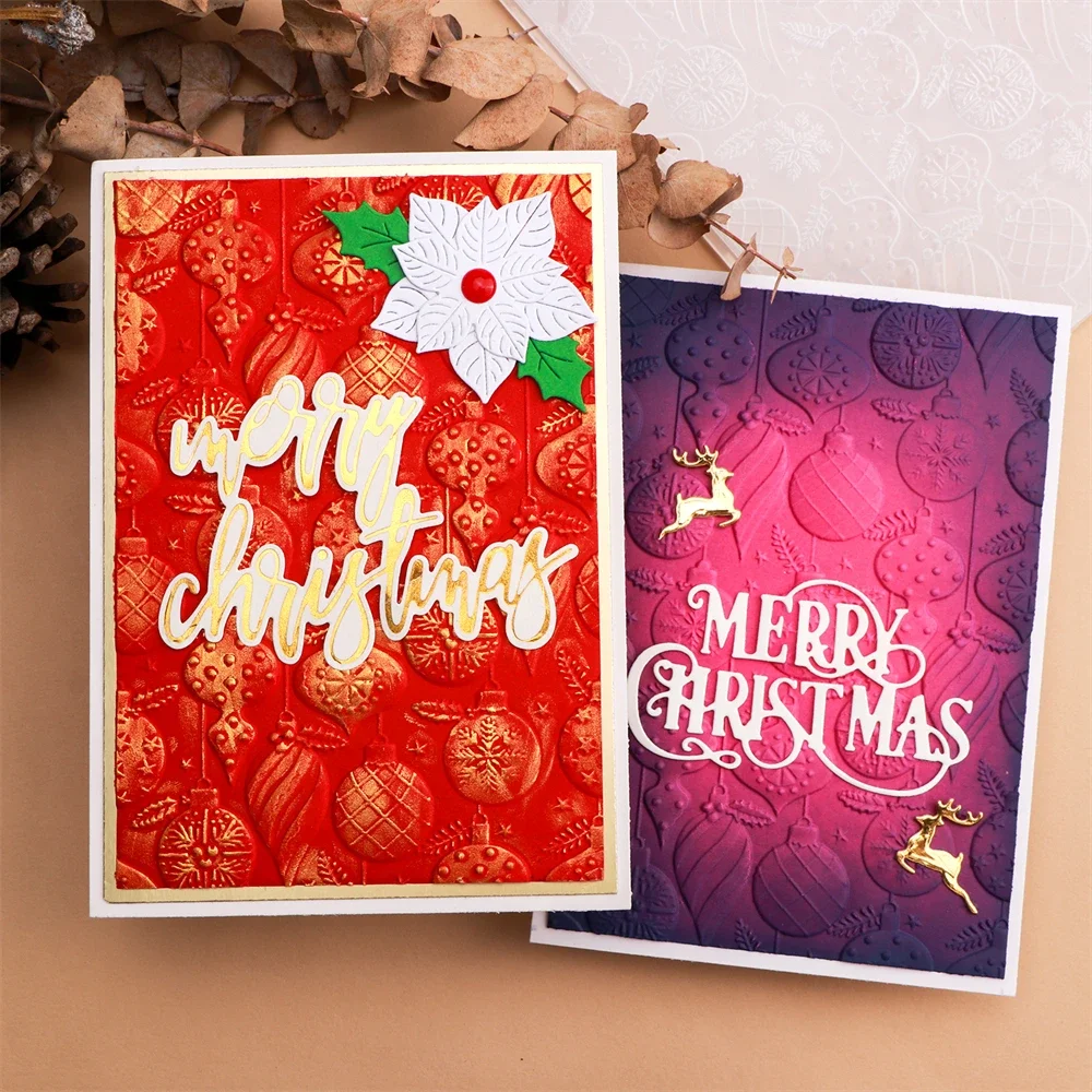 3D Embossing Folder Wavy Line Christmas Tree Decor Spider Web Background For Add Textured Detail to Paper Craft Project Making