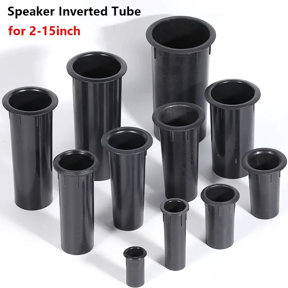 1Pcs Durable Vent Speaker Port Tube Plastic Bass Reflexes Inverted Tube Guide Tube for 2-15inch Speaker