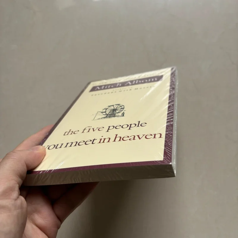 The Five People You Meet In Heaven By Mitch Albom In English Original Novel Reading Book