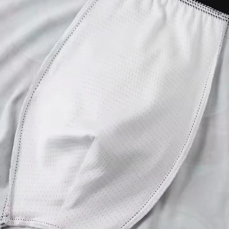 5 Stück zufällige atmungsaktive Herren-Boxershorts mit bunten Graffiti-Mustern, elastischem Bund, trendige und modische Unterwäsche – Detail 9
