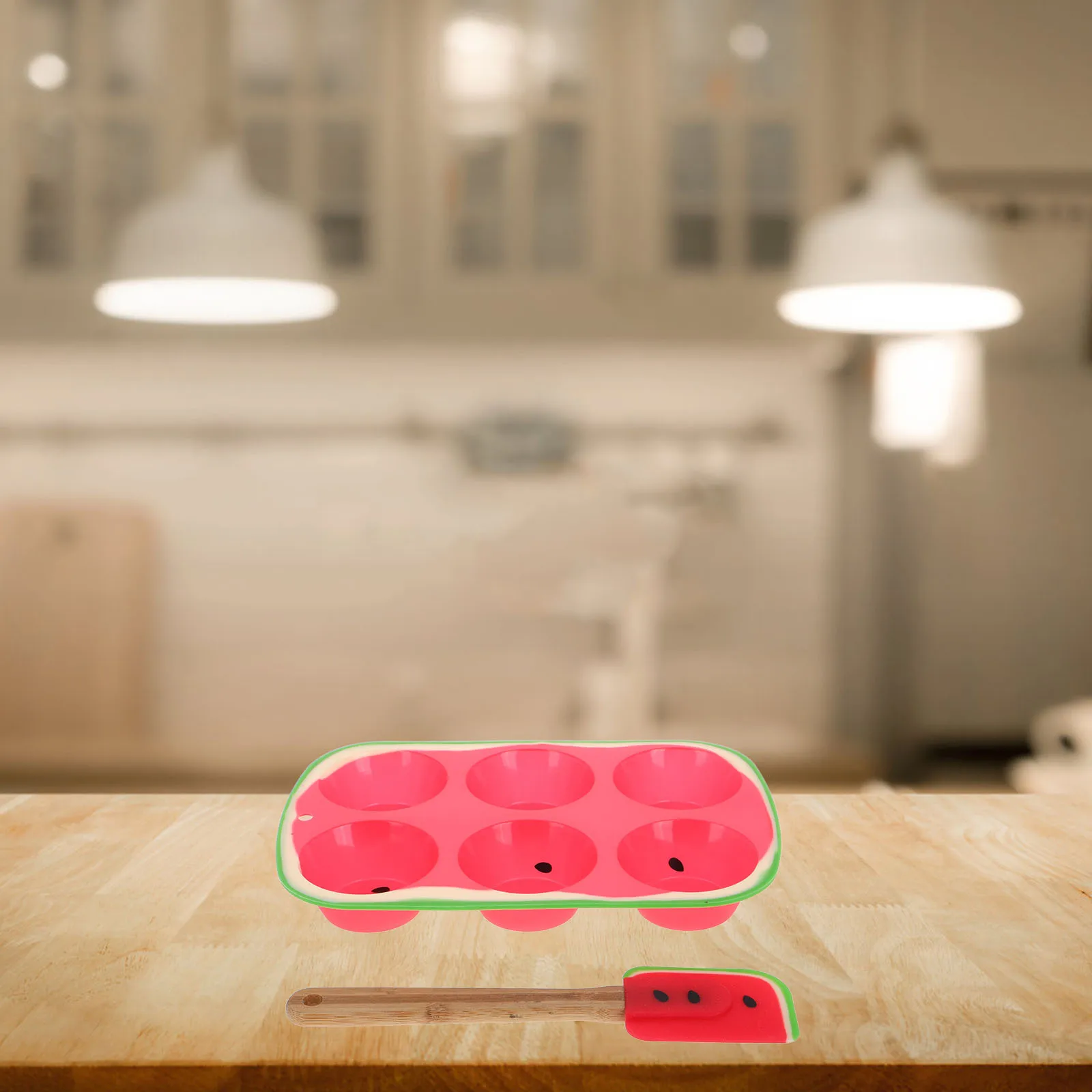 

1 set Silicone Cake Mold Set 6 Hole Baking Tray For Muffins Cupcakes Pudding Chocolate Diy Dessert Easy To Clean Oven Safe