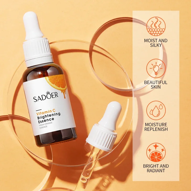 Vitamin C Facial Serum Antioxidant Treatment For Brightening Whitening Hydration And Dark Spot Correction 30ml view 2