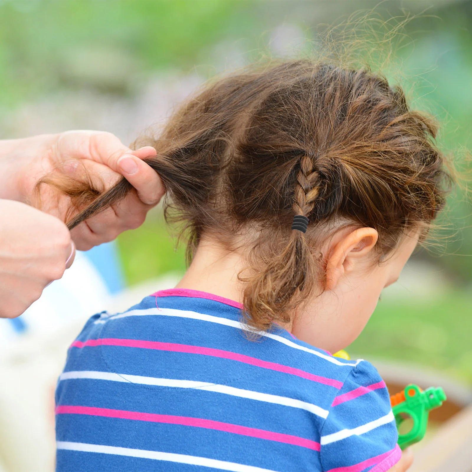 

200Pcs Lightweight Hair Ties Comfortable and Durable Simple Design Suitable for Children Hair Adornments Interesting Photo Props