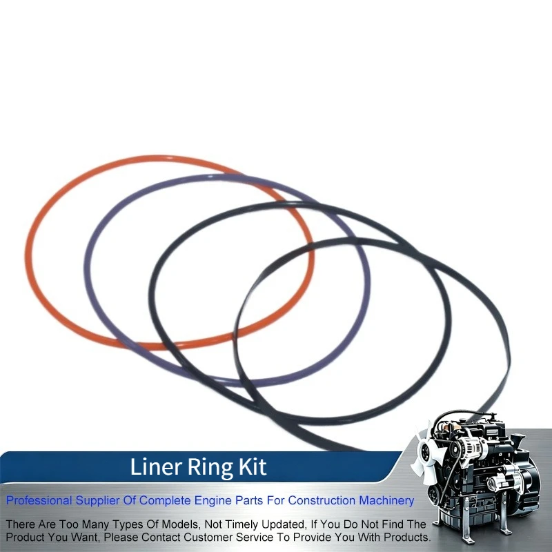 5P-8057 160-9874 386-3048 118-3732 9L-5854+142-7072+110-2220+142-6217 Liner Ring Kit For Caterpillar Engine 3406 C13 C15 C16 C18