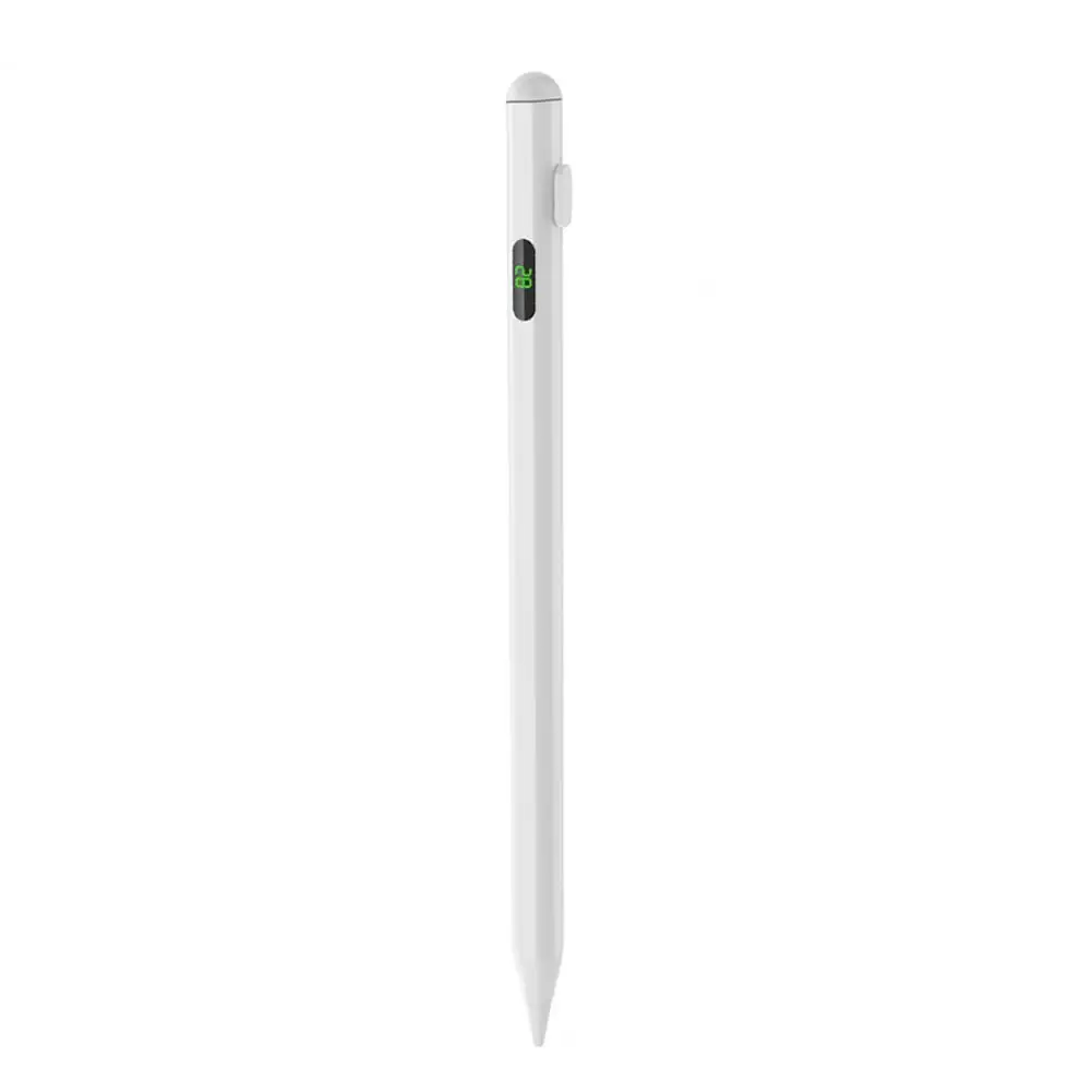 Kapazitiver Stift schlanker Stift Bleistift universeller wiederauf ladbarer Stift mit Power-LED-Display für Handy-Tablet schlank für iPad