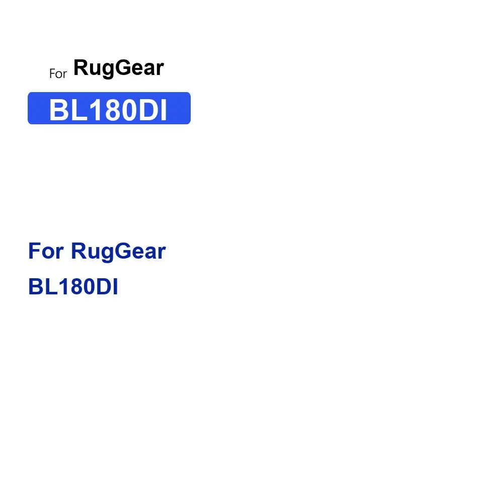 Batería de teléfono móvil de 1800mAh de larga duración para Ruggear BL180DI, ecológica