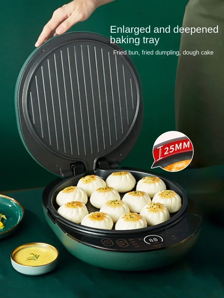 Electric baking pan household double-sided heating smart removable and washable multi-function deep and enlarged pancake machine