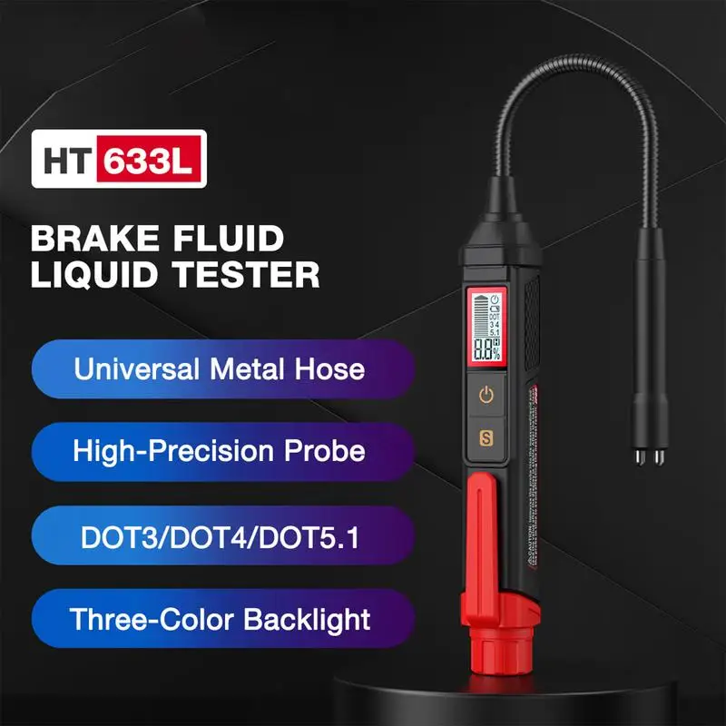 Brake Fluid Tester Car Brake Fluid Boiling Point Meter Vehicle Brake Fluid Tester Car Diagnostic Testing Tool