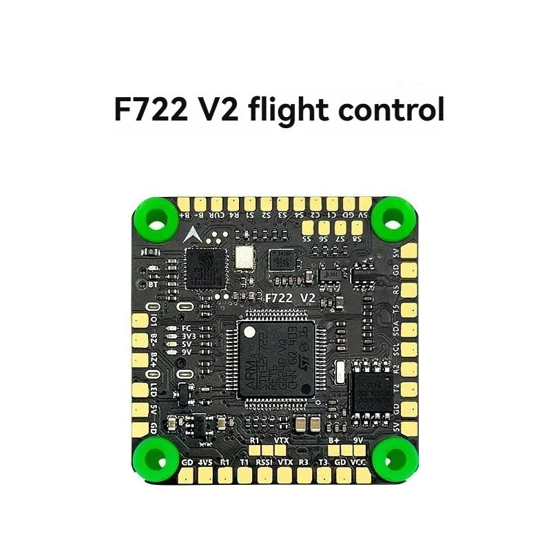 

Контроллер полета Aocoda-RC F722 V2 Bluetooth для настройки ICM42688P Барометр 3-8S Поддержка FPV Drone RC Самолет