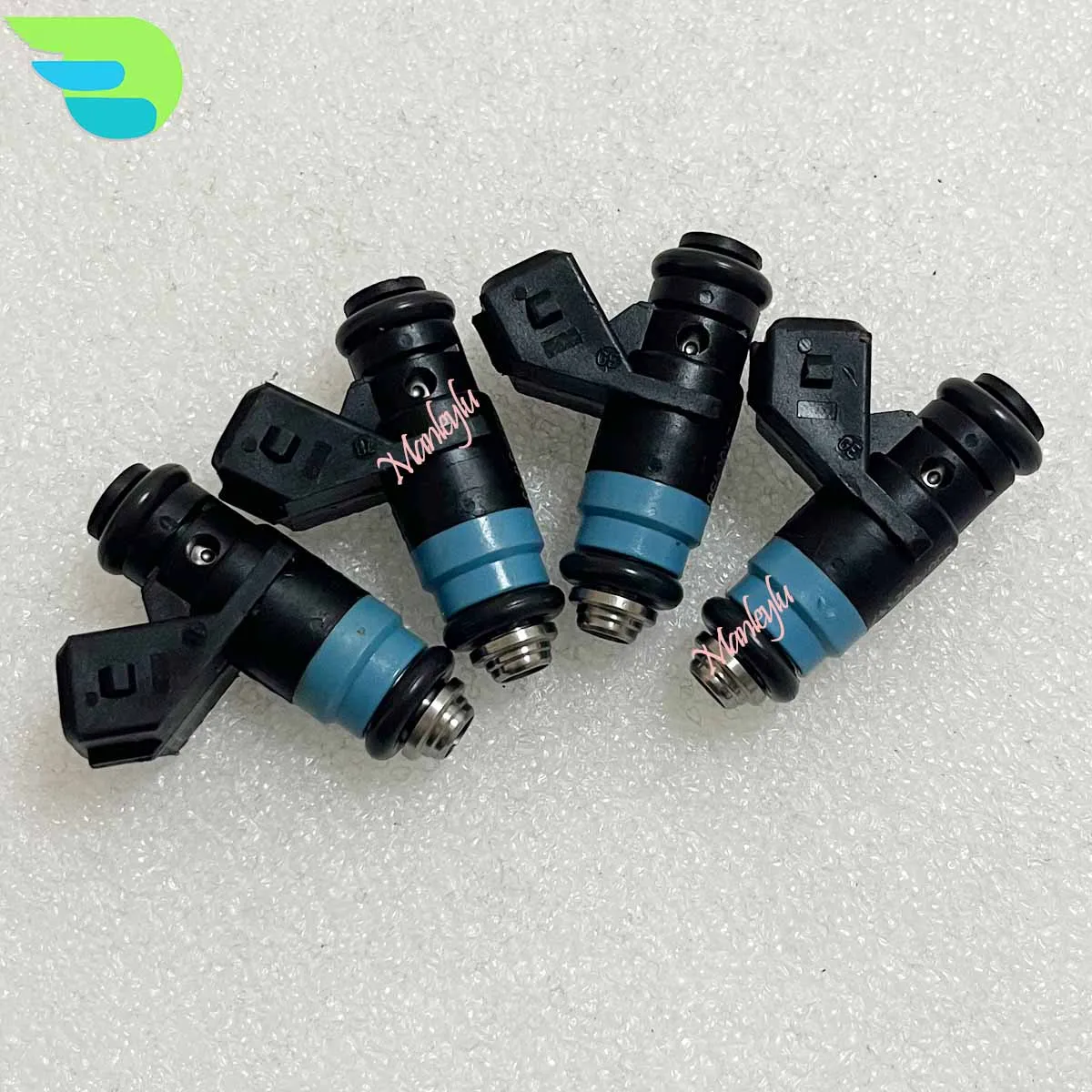 Inyector de combustible para coche, boquilla de gasolina para Renault Clio, Megane, Scenic, Modus, 1.4L, 16V, 4 piezas, H132254, 8200139674