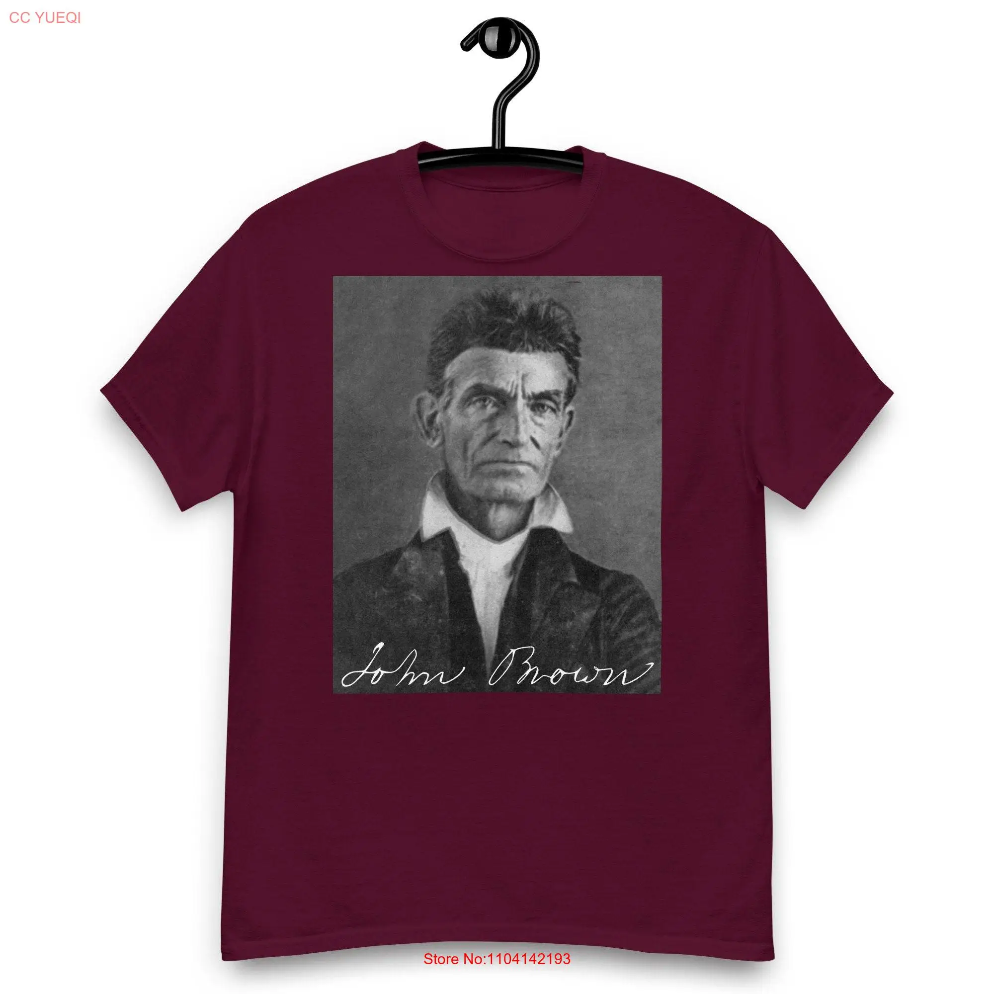 John Brown 1856 T Shirt long or short sleeves